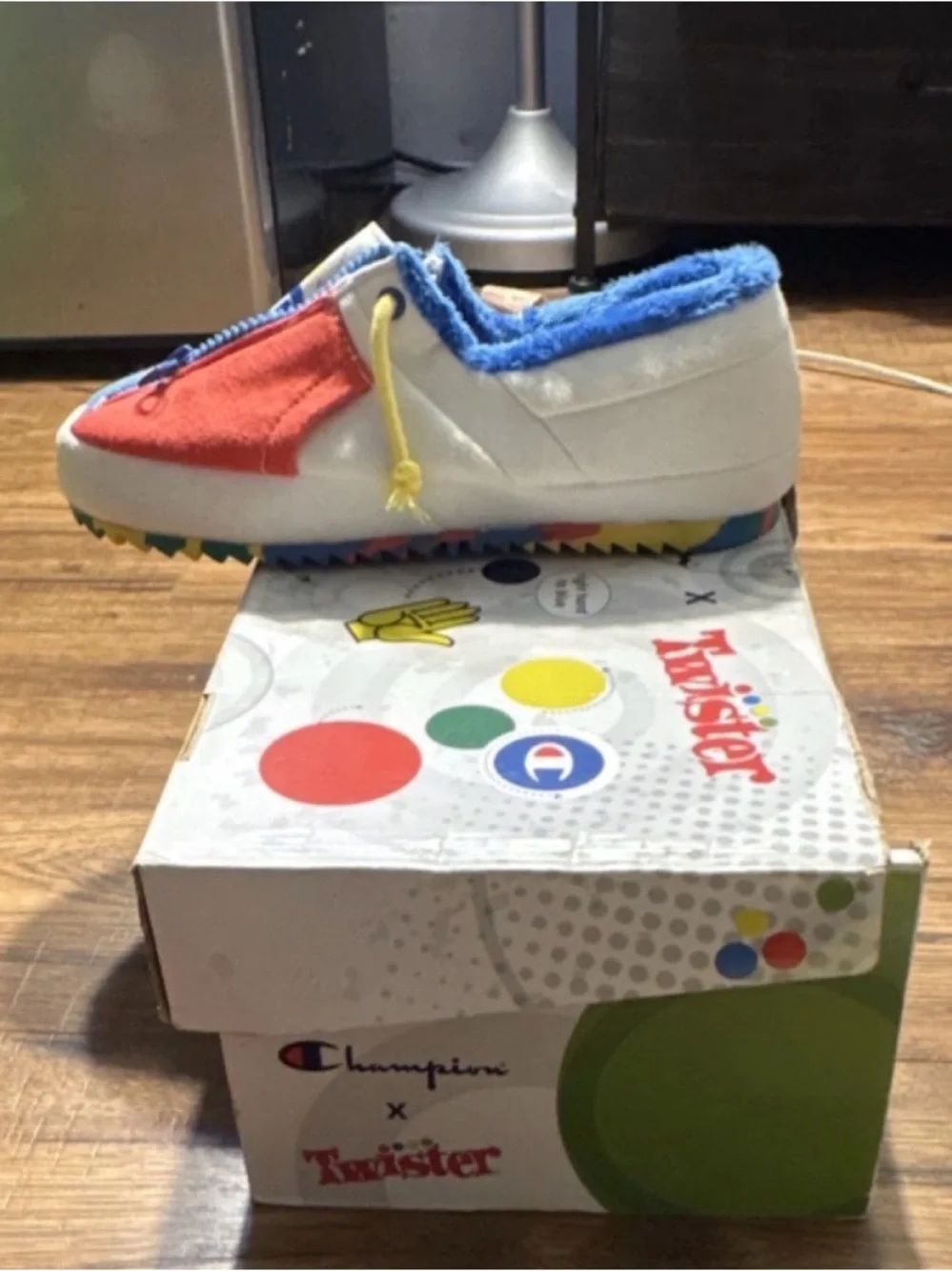 Champion University Zip Twister Sneakers/Slippers Colorblock Zipper White/Multi
